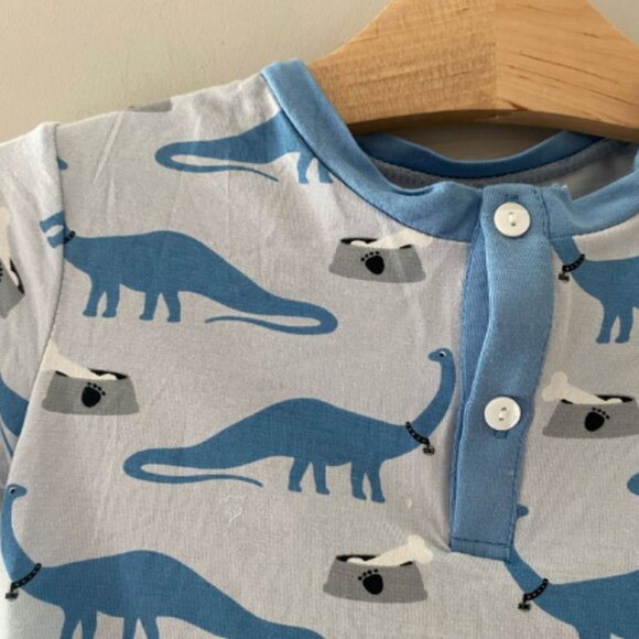 ADD ON FOR $18 Kickee Kids dinosaur matching set 8Y H&M Jamie Kay - Picture 3 of 3